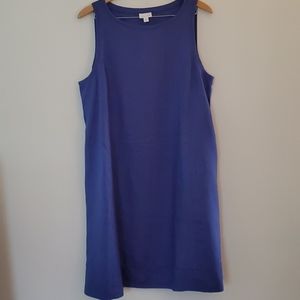 J.JILL "Love linen" A-line, sleeveless dress